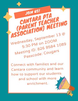 PTA association flyer